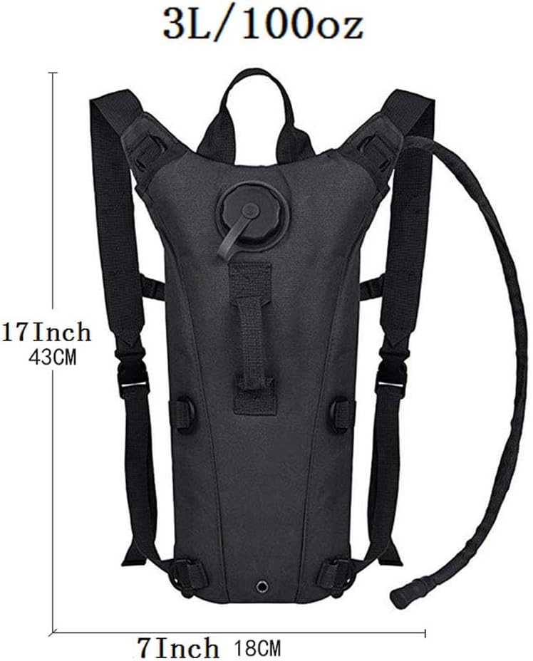 ATBP Running Hydration Vest Pack Tactical 3L Water Bladder Backpack Bag for Cycling Marathon Hiking Daypack Men & Women - Image 2